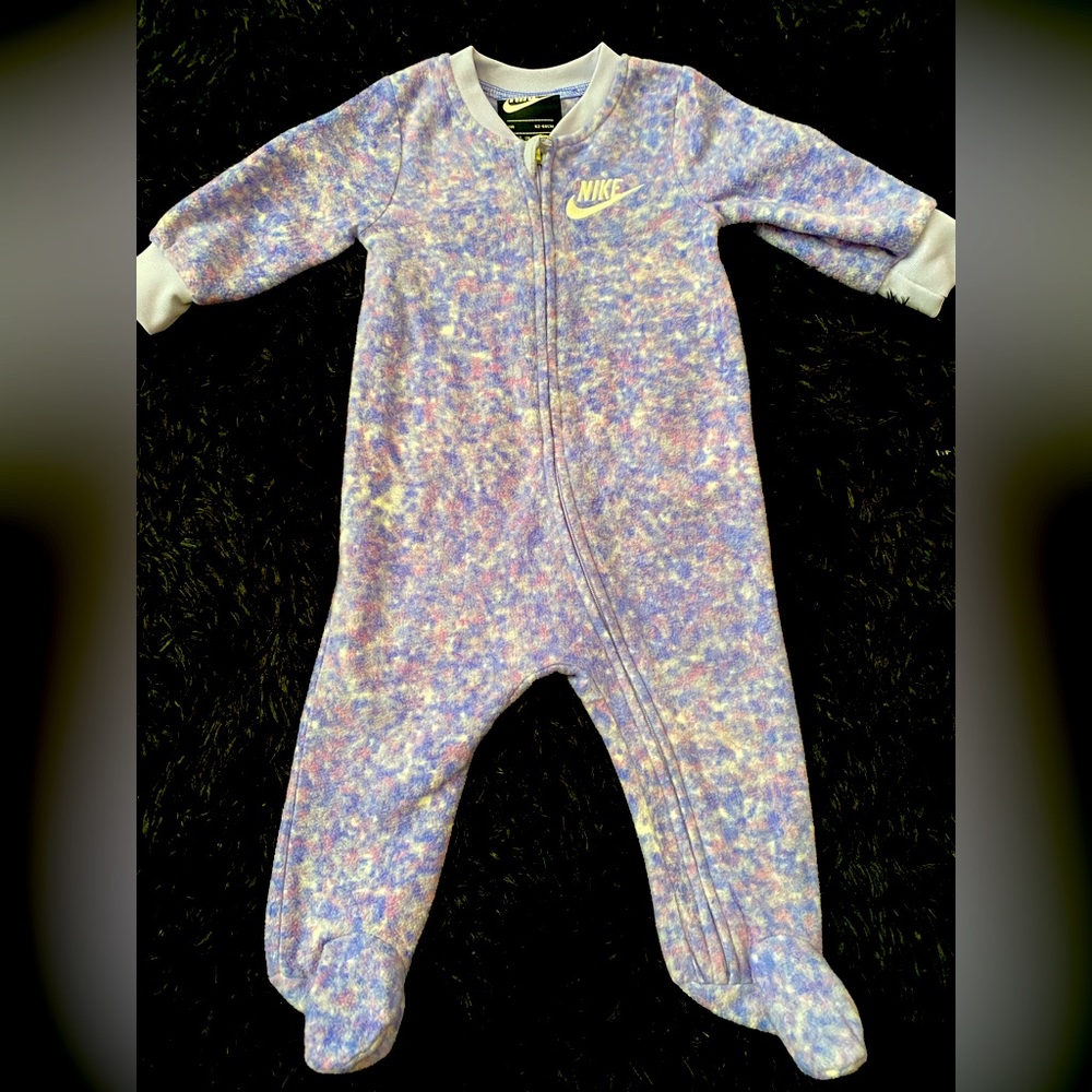Baby Nike Fleece Zip Up One Piece